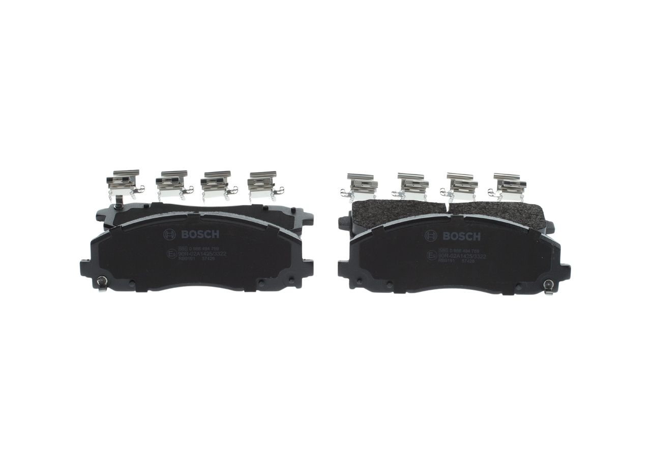 BOSCH 0 986 494 769 - Bremsbelagsatz, Scheibenbremse