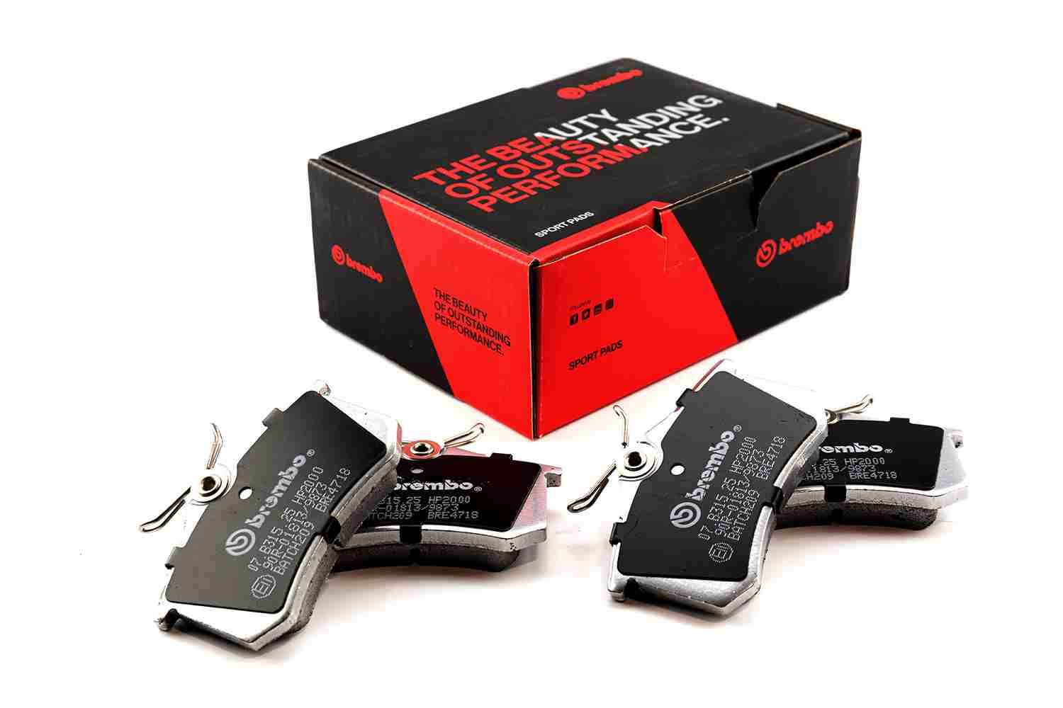 BREMBO 07.B315.25 - Hochleistungs-Bremsbelagsatz