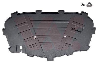 VAN WEZEL 0336460 - Motorraumdämmung