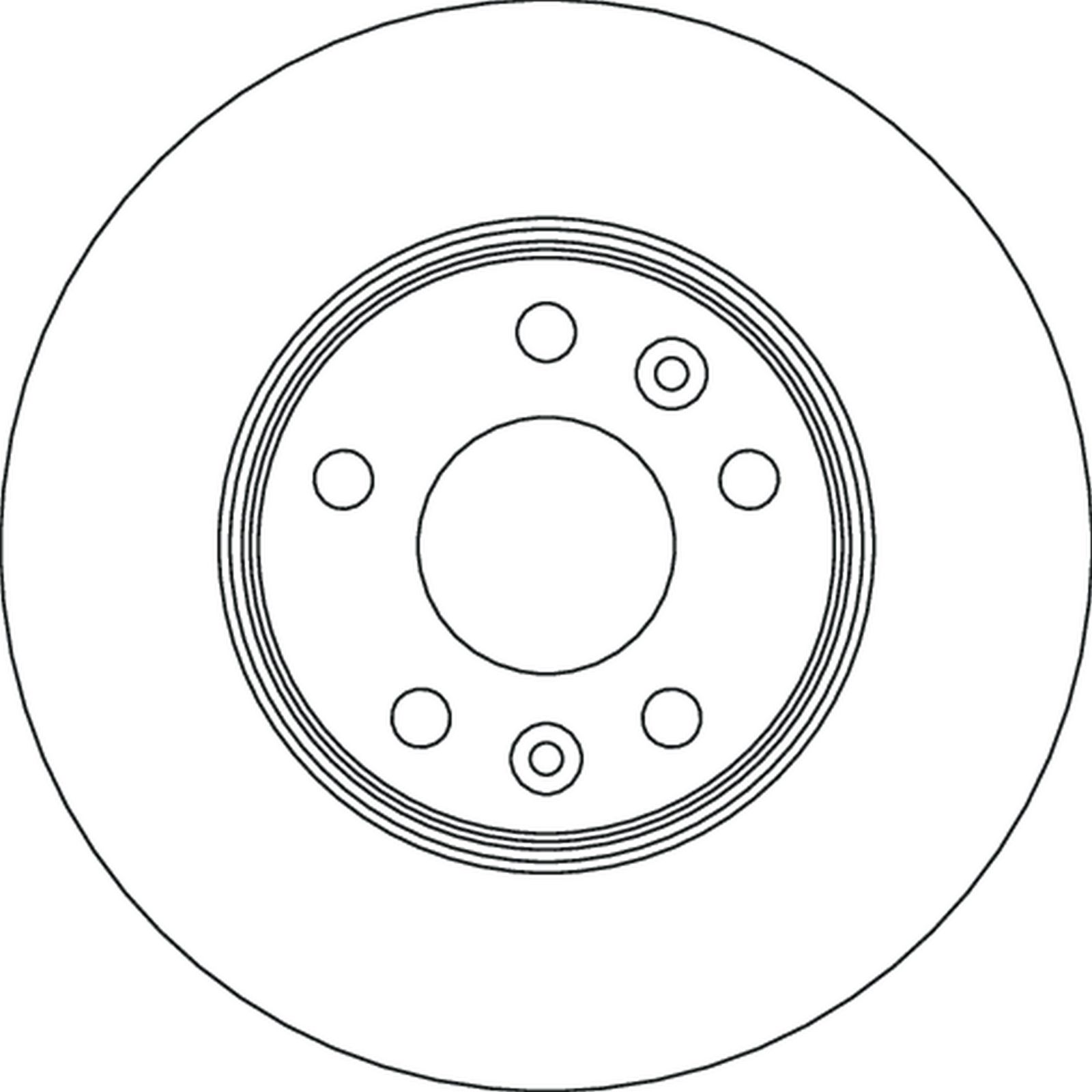 TRW DF6720S - Bremsscheibe