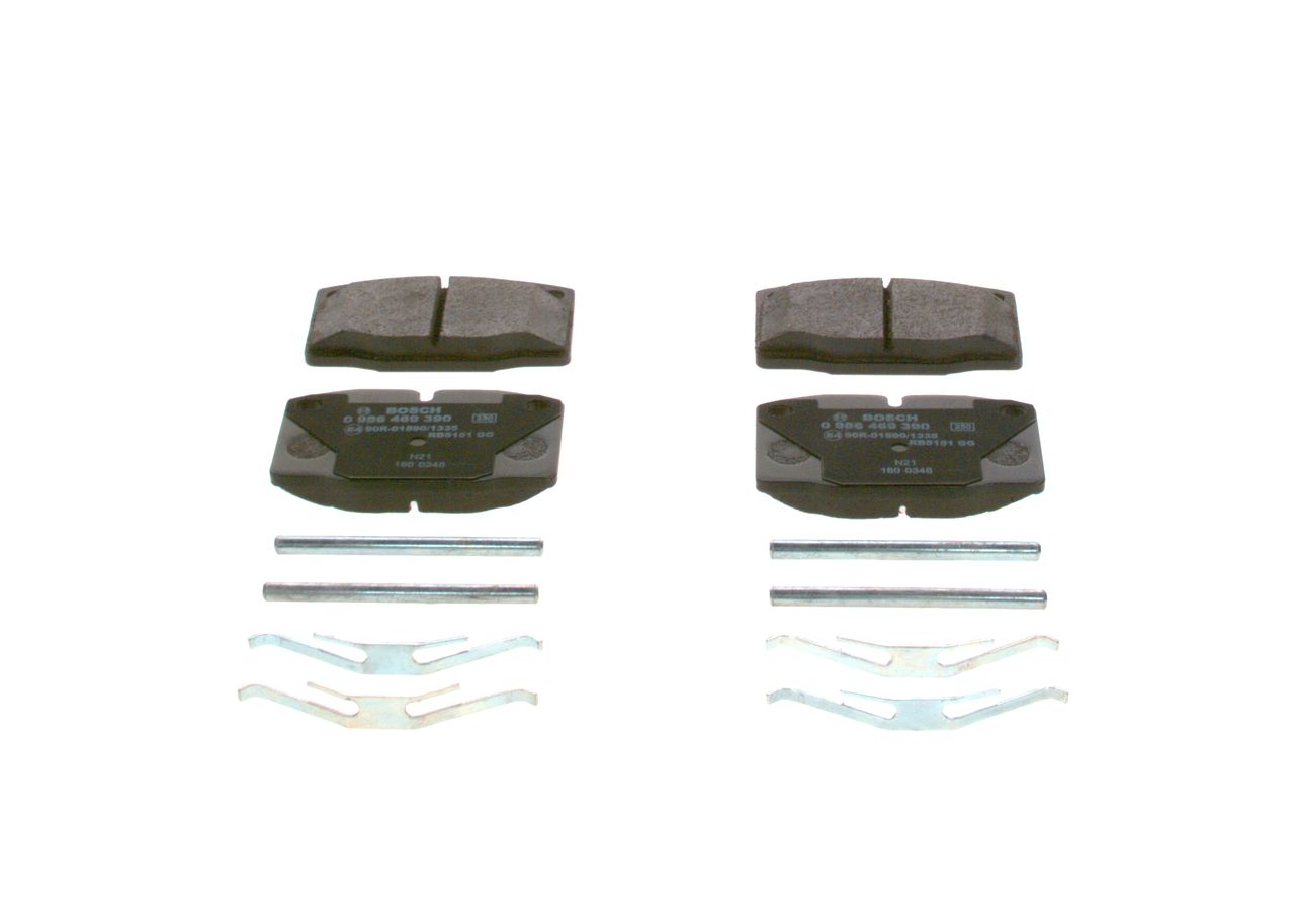 BOSCH 0 986 469 390 - Bremsbelagsatz, Scheibenbremse