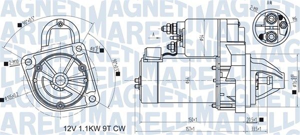 MAGNETI MARELLI 063721419810 - Starter