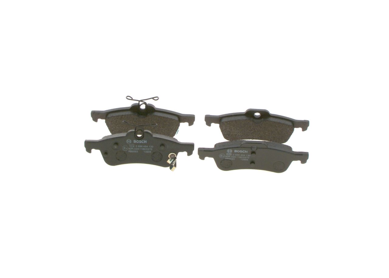 BOSCH 0 986 494 130 - Bremsbelagsatz, Scheibenbremse