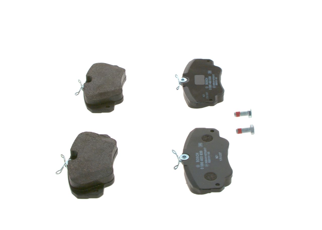 BOSCH 0 986 460 939 - Bremsbelagsatz, Scheibenbremse