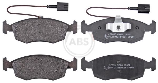 A.B.S. 37865 - Bremsbelagsatz, Scheibenbremse
