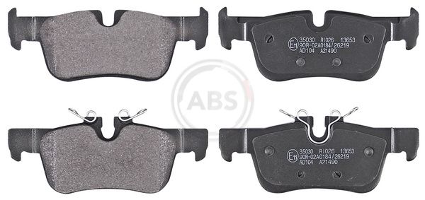 A.B.S. 35030 - Bremsbelagsatz, Scheibenbremse