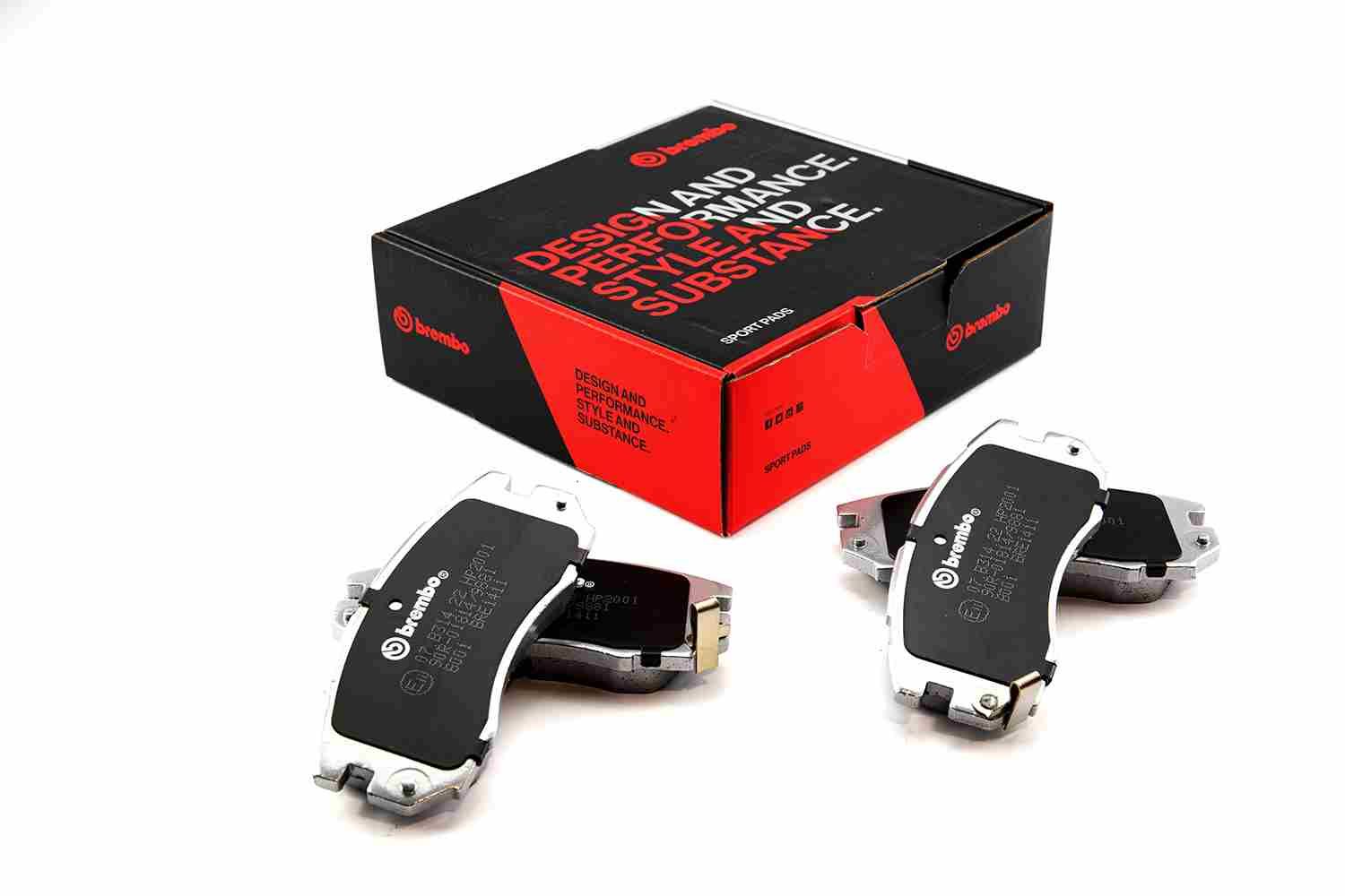 BREMBO 07.B314.22 - Hochleistungs-Bremsbelagsatz