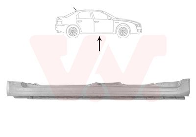 VAN WEZEL 0160104 - Einstiegsblech