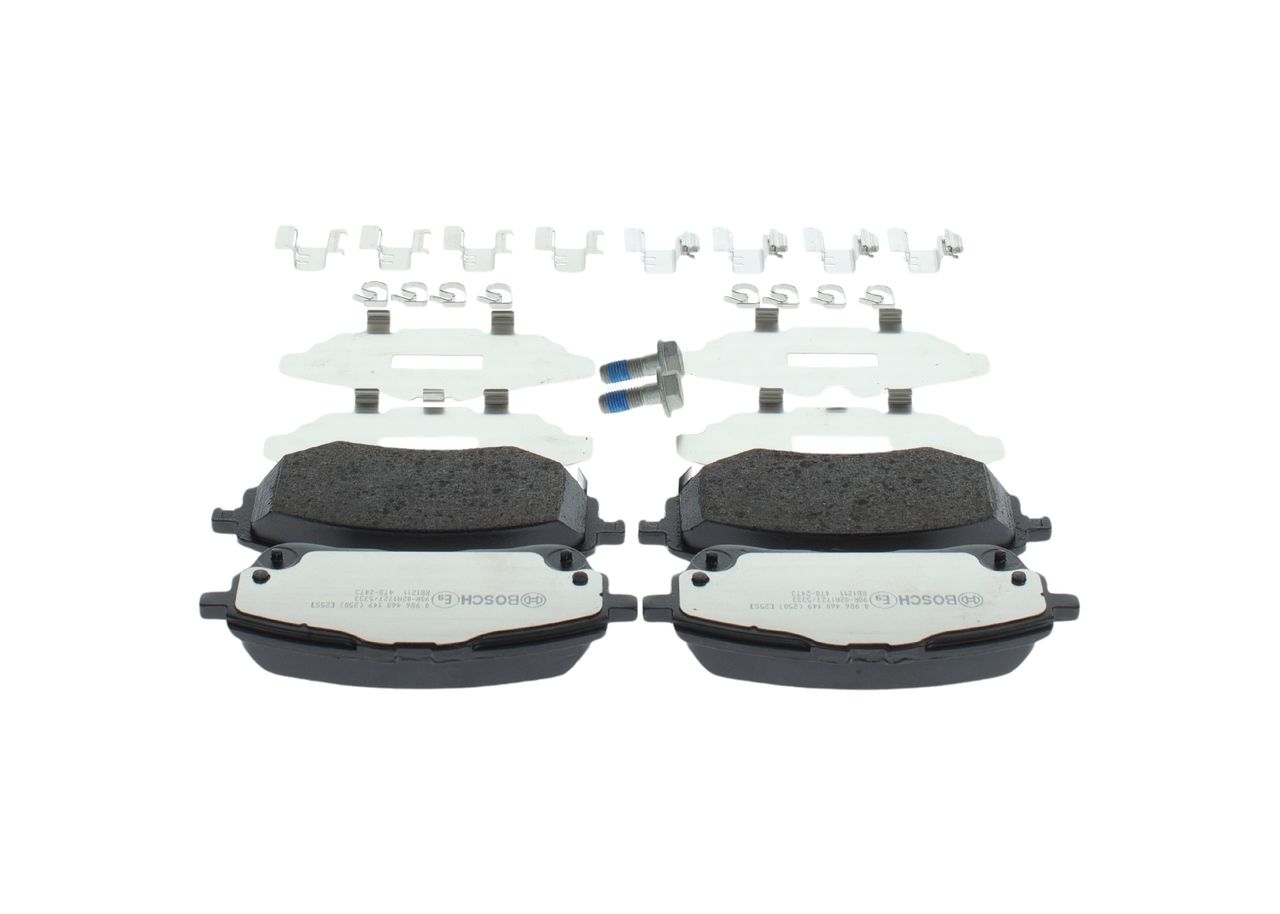 BOSCH 0 986 460 149 - Bremsbelagsatz, Scheibenbremse