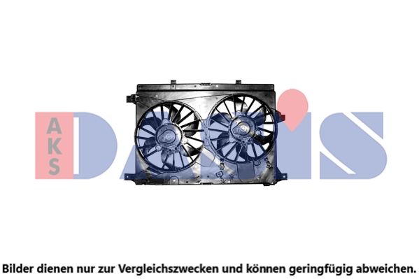 AKS DASIS 018020N - Lüfter, Motorkühlung