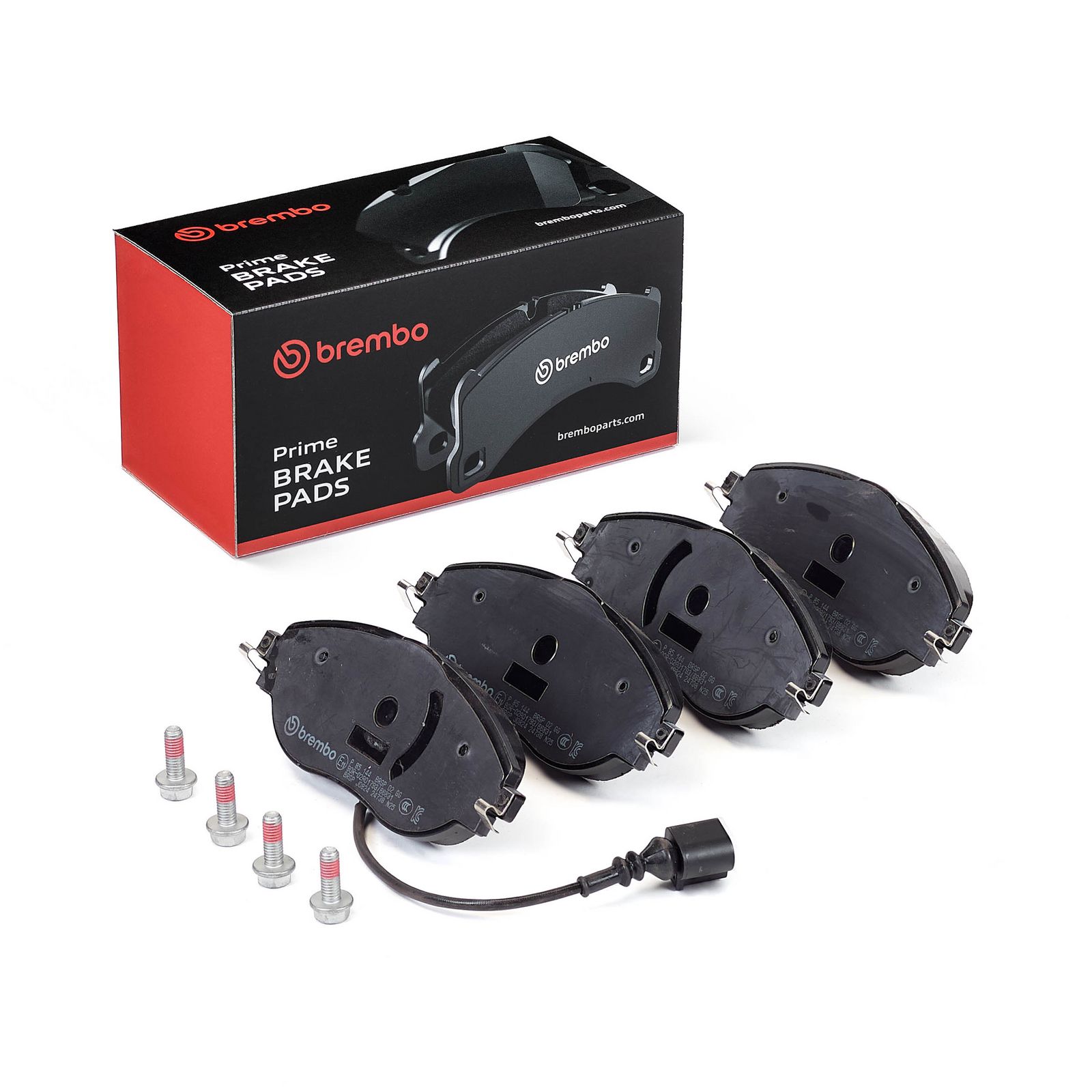 BREMBO P 85 144 - Bremsbelagsatz, Scheibenbremse