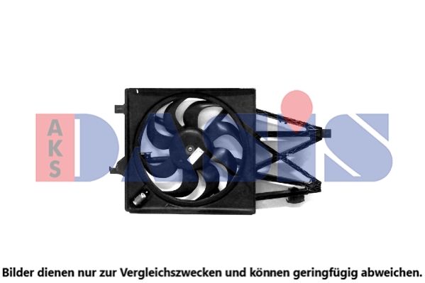 AKS DASIS 018021N - Lüfter, Motorkühlung