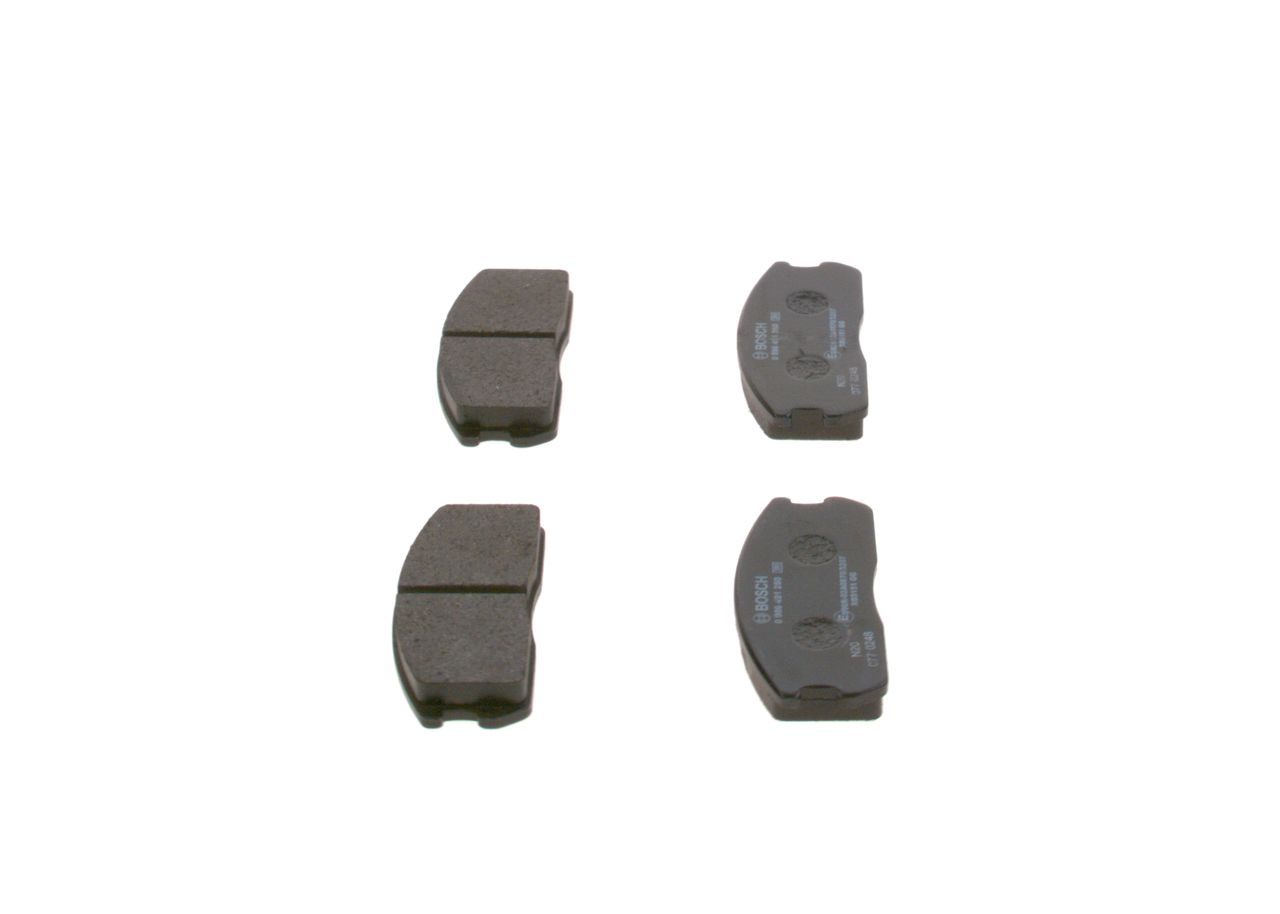 BOSCH 0 986 491 260 - Bremsbelagsatz, Scheibenbremse