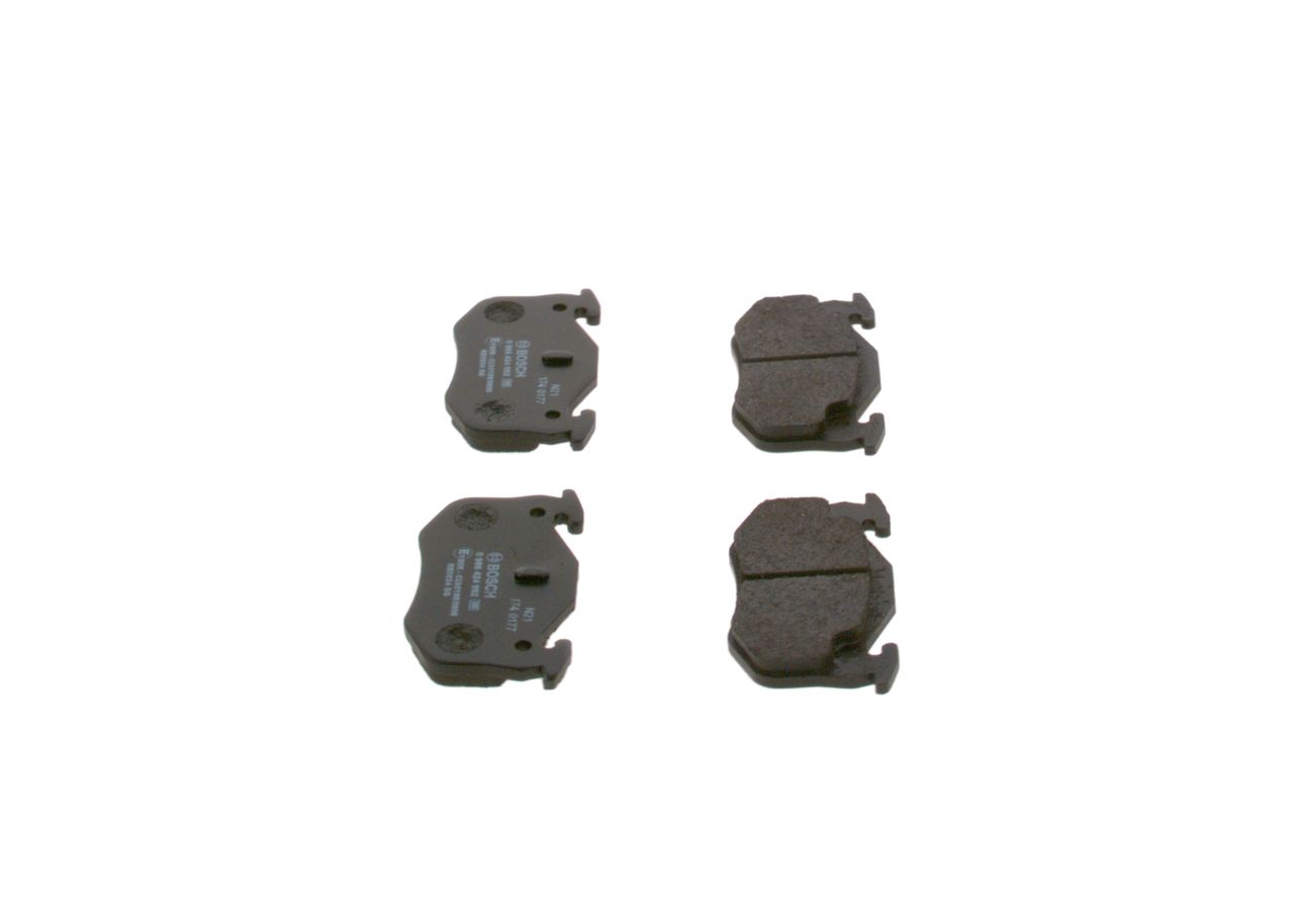BOSCH 0 986 424 992 - Bremsbelagsatz, Scheibenbremse