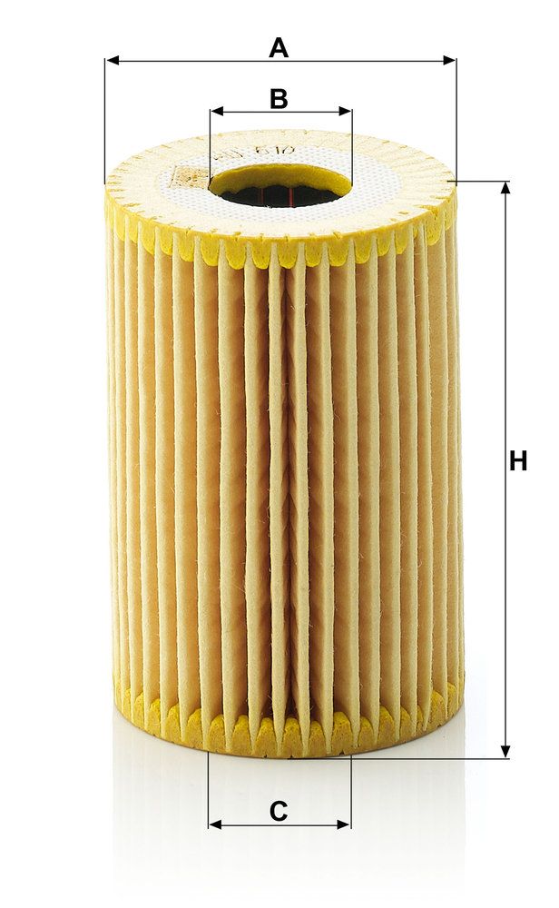 MANN-FILTER HU 610 x - Ölfilter