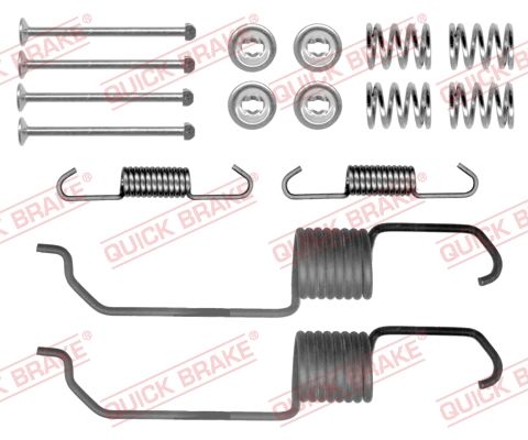 QUICK BRAKE 105-0825 - Zubehörsatz, Bremsbacken