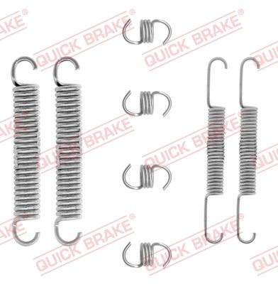 QUICK BRAKE 105-0662 - Zubehörsatz, Bremsbacken