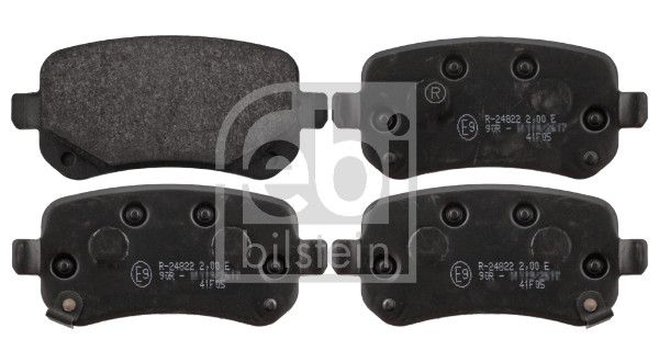 FEBI BILSTEIN 116060 - Bremsbelagsatz, Scheibenbremse
