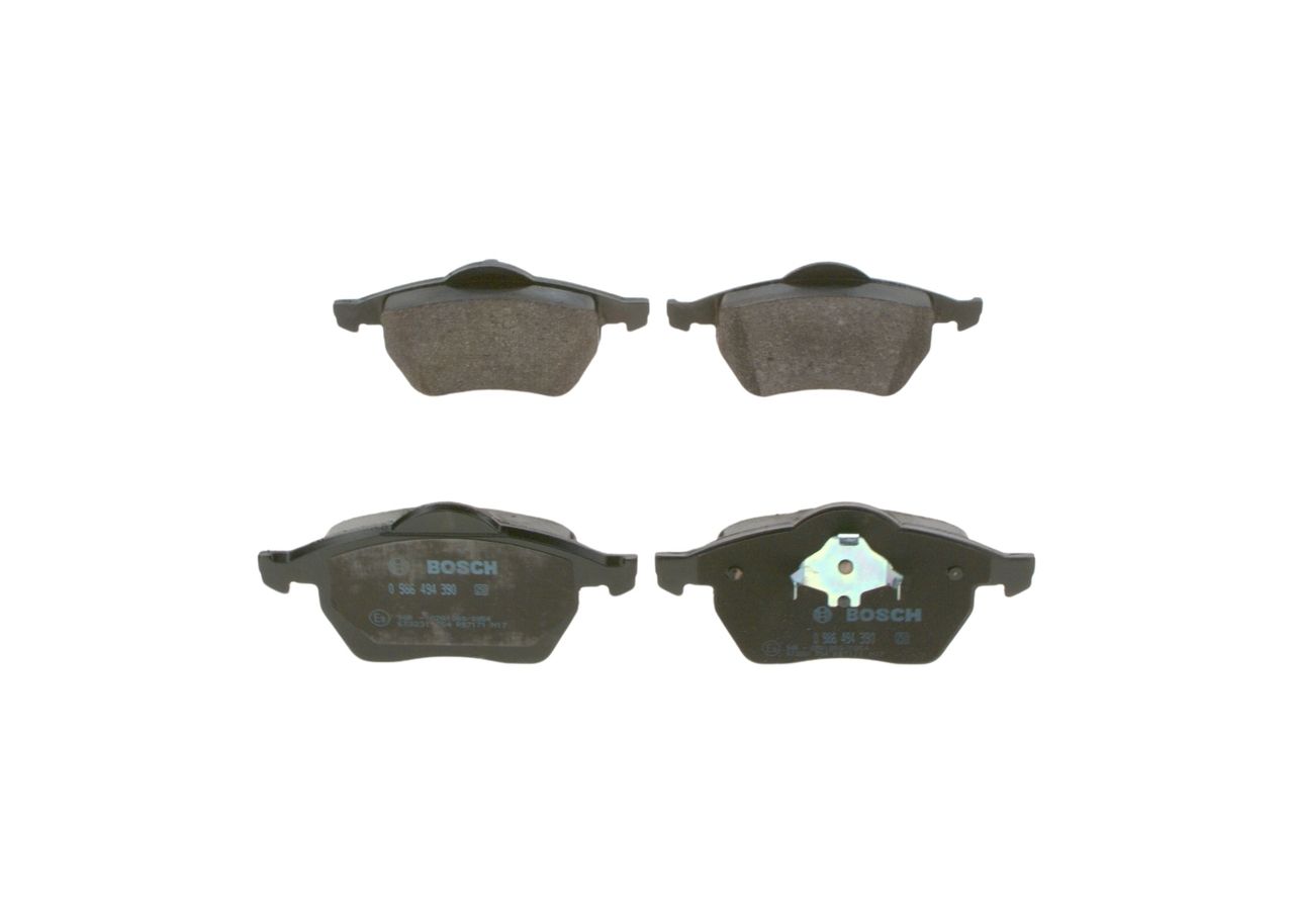 BOSCH 0 986 494 390 - Bremsbelagsatz, Scheibenbremse