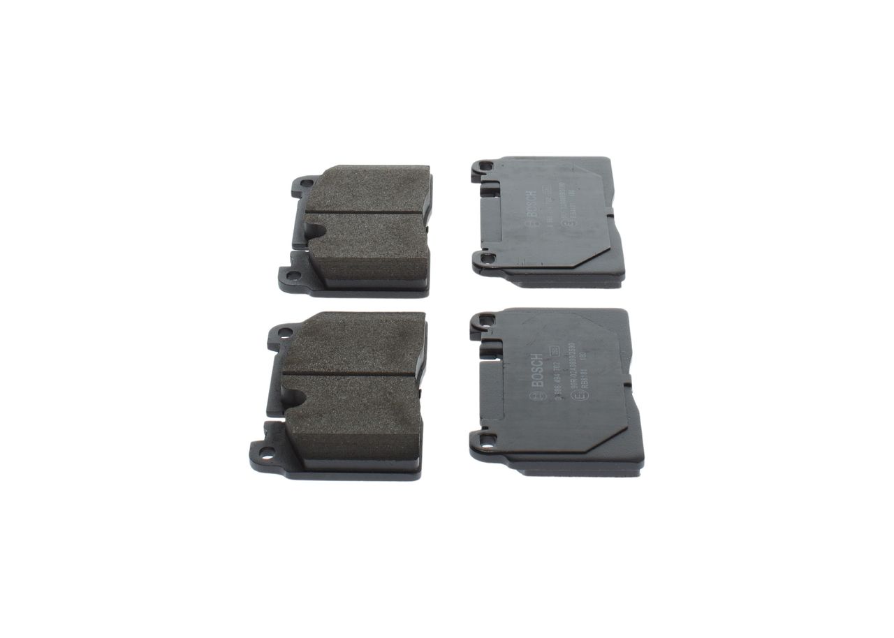 BOSCH 0 986 494 702 - Bremsbelagsatz, Scheibenbremse