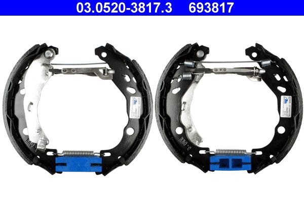 ATE 03.0520-3817.3 - Bremsbackensatz