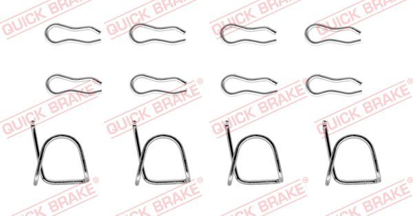 QUICK BRAKE 109-0939 - Zubehörsatz, Scheibenbremsbelag