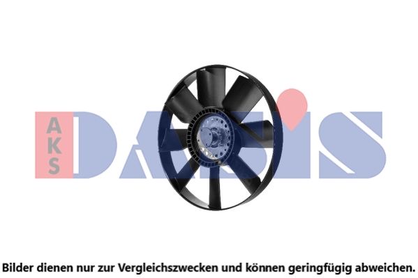 AKS DASIS 138093N - Lüfter, Motorkühlung
