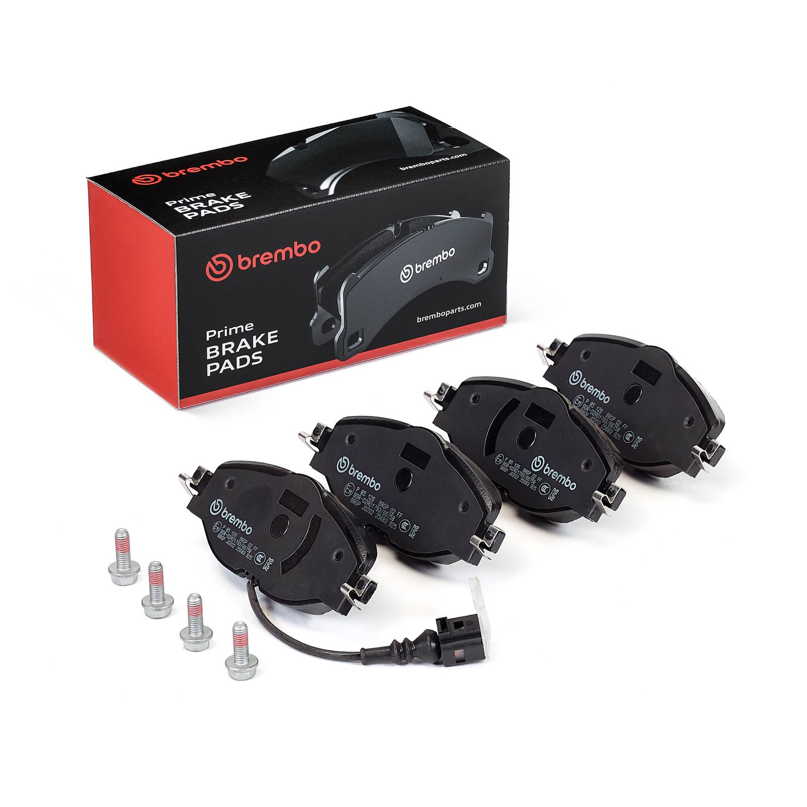 BREMBO P 85 126 - Bremsbelagsatz, Scheibenbremse