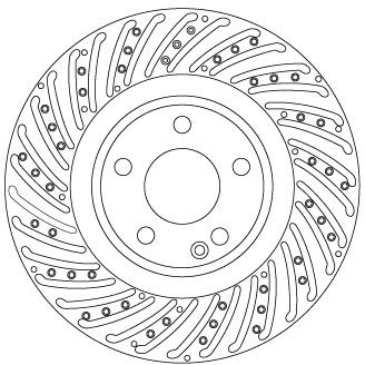 TRW DF6633S - Bremsscheibe