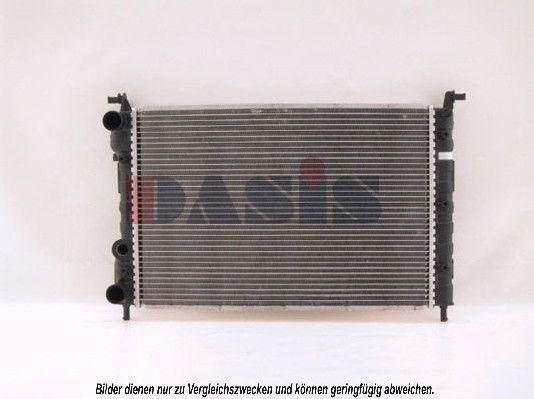 AKS DASIS 081180N - Kühler, Motorkühlung