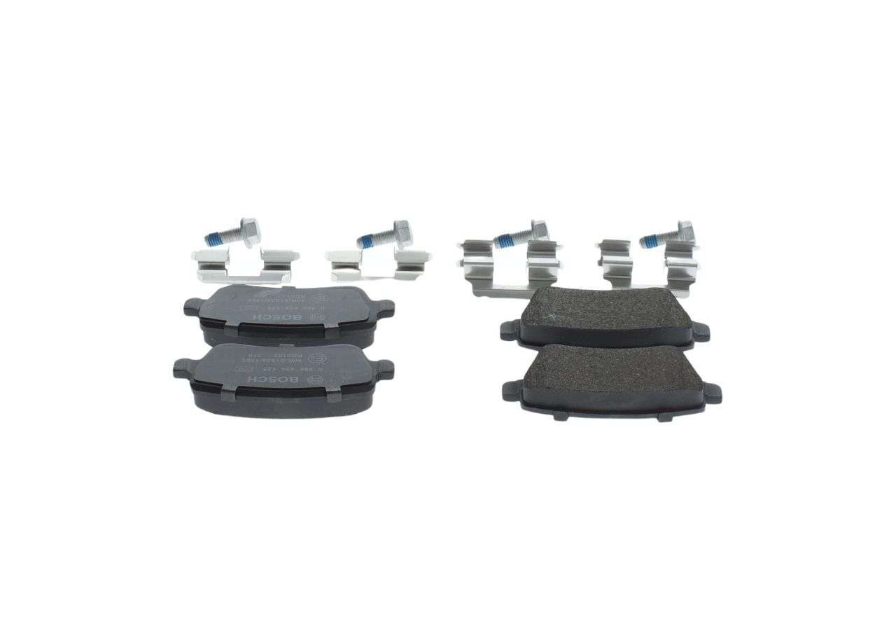 BOSCH 0 986 494 125 - Bremsbelagsatz, Scheibenbremse