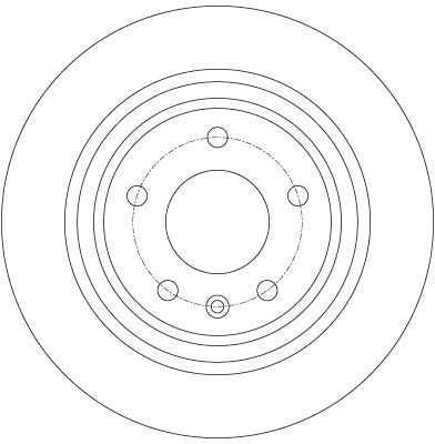 TRW DF6363 - Bremsscheibe