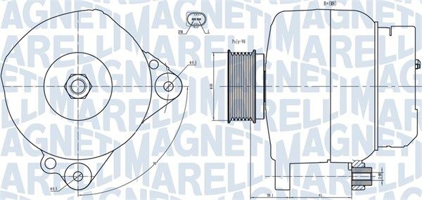 MAGNETI MARELLI 063731445010 - Generator