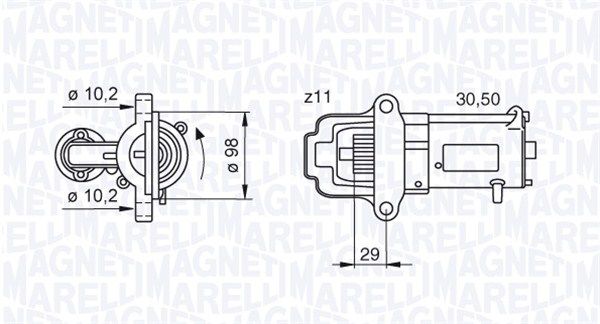 MAGNETI MARELLI 063280027010 - Starter