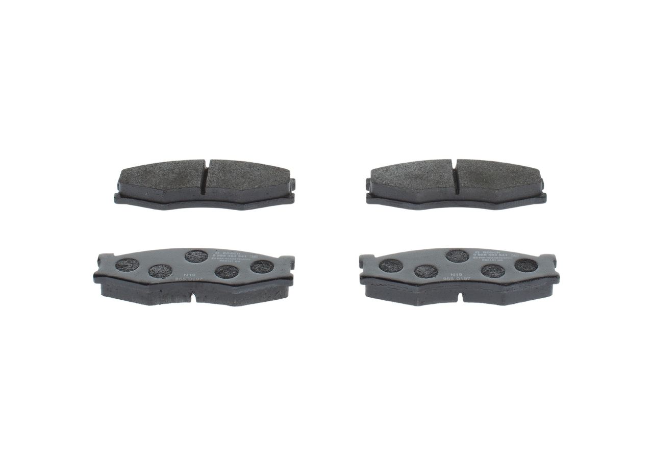 BOSCH 0 986 494 541 - Bremsbelagsatz, Scheibenbremse