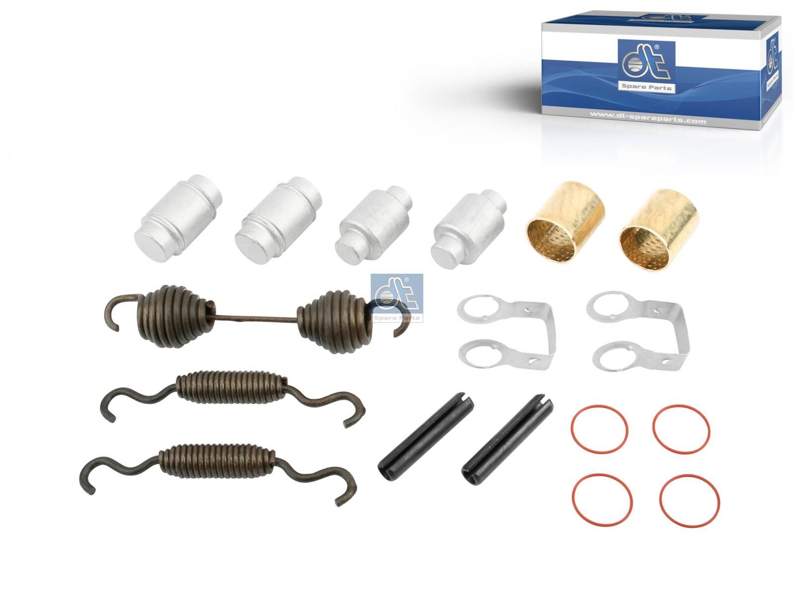 DT Spare Parts 10.23300 - Reparatursatz, Bremsbackenlagerung