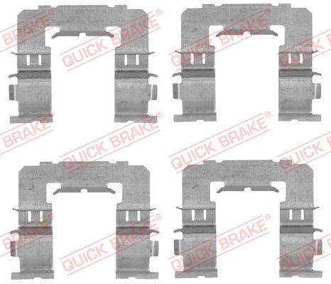 QUICK BRAKE 109-1742 - Zubehörsatz, Scheibenbremsbelag
