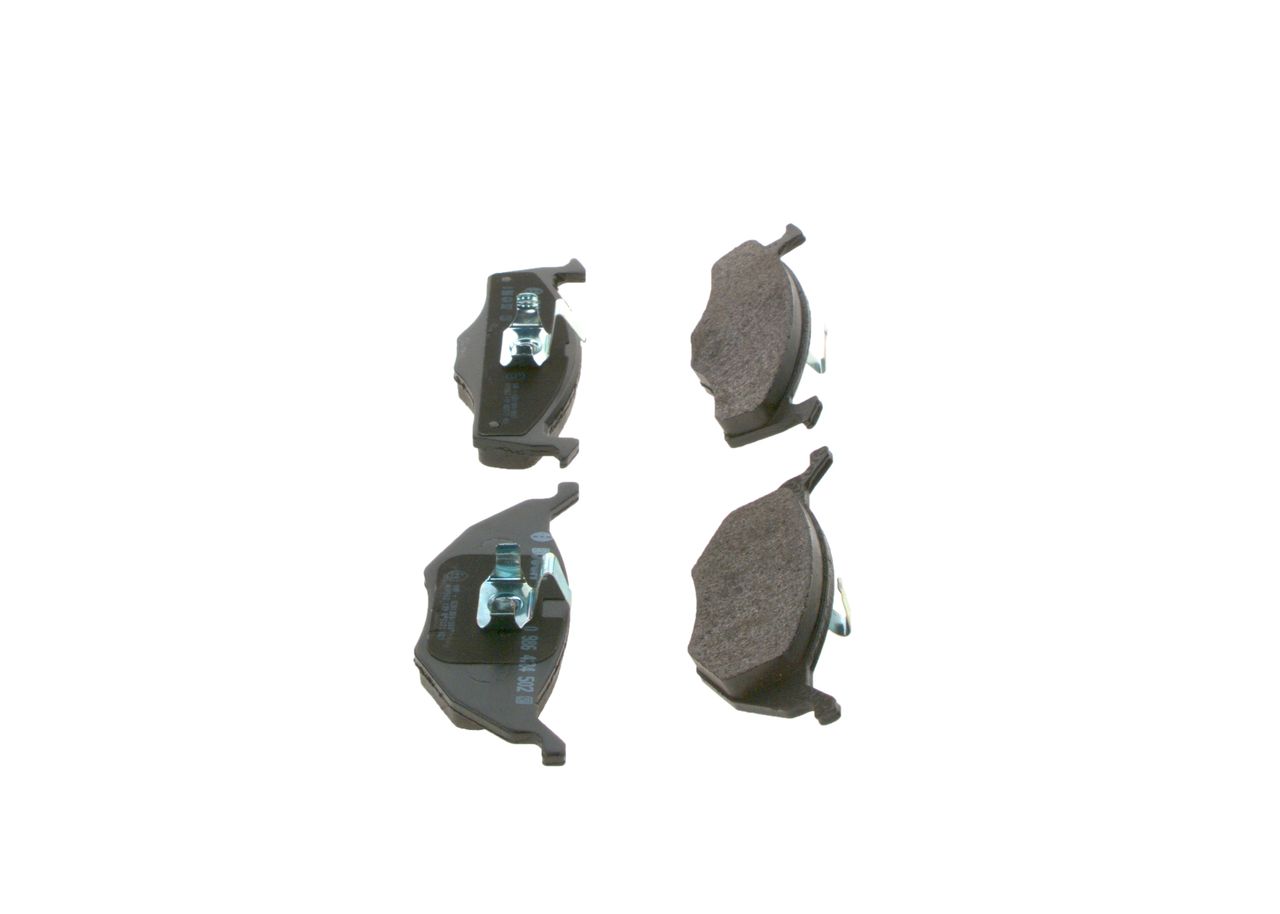 BOSCH 0 986 424 502 - Bremsbelagsatz, Scheibenbremse