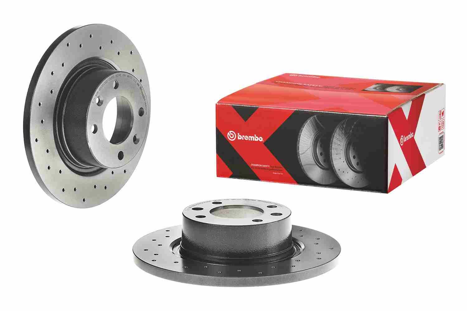 BREMBO 08.8727.1X - Bremsscheibe