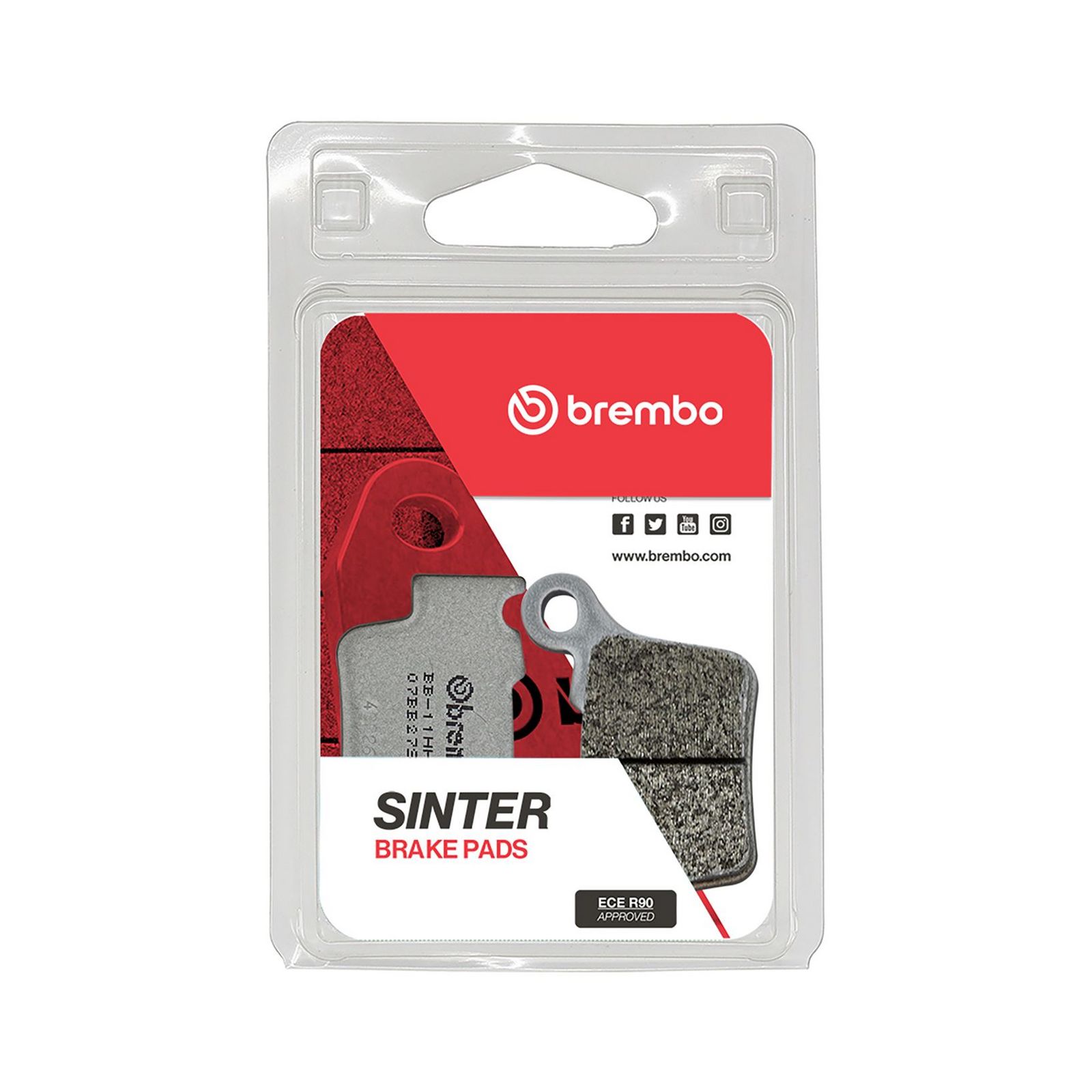 BREMBO 07BB27SX - Bremsbelagsatz, Scheibenbremse