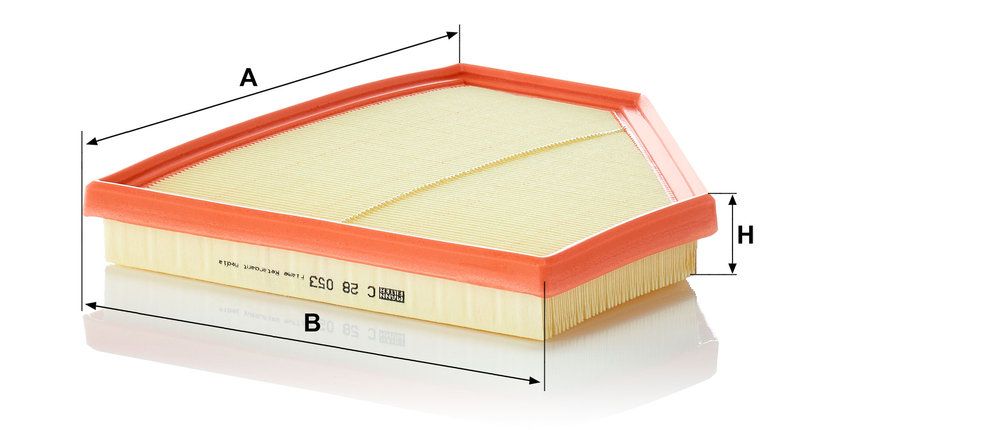 MANN-FILTER C 28 053 - Luftfilter