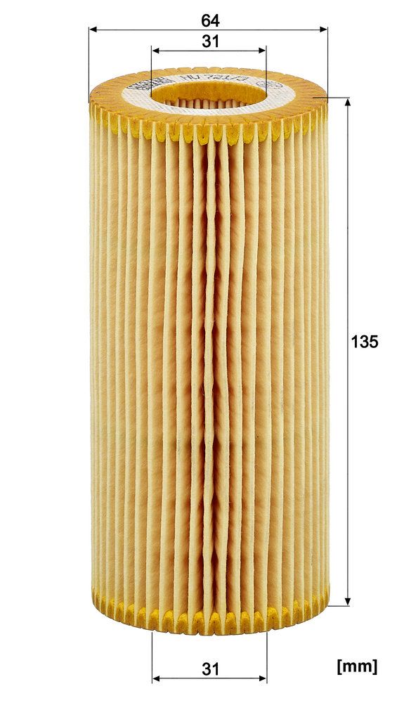 MANN-FILTER HU 721/3 x - Ölfilter