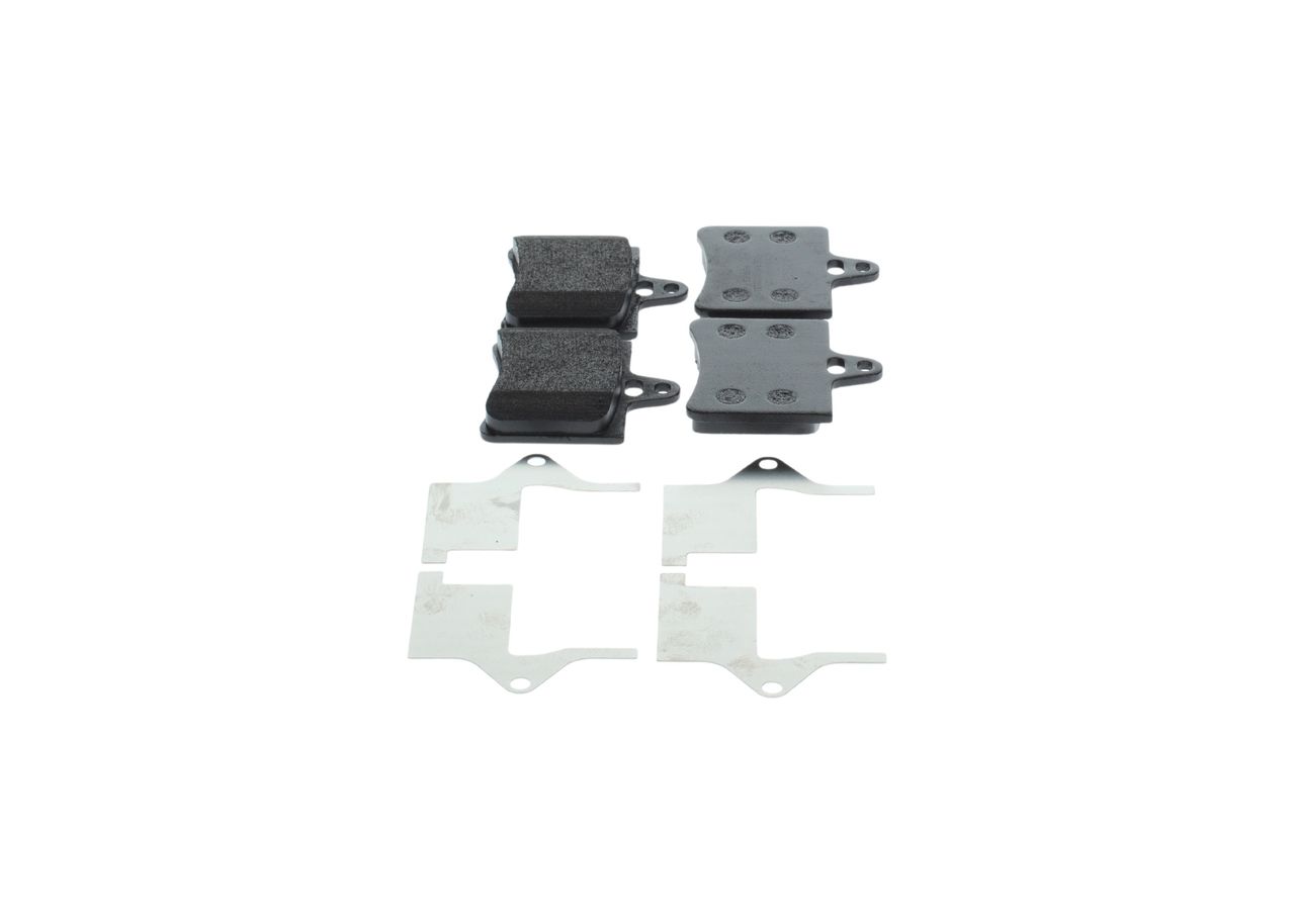 BOSCH 0 986 424 580 - Bremsbelagsatz, Scheibenbremse