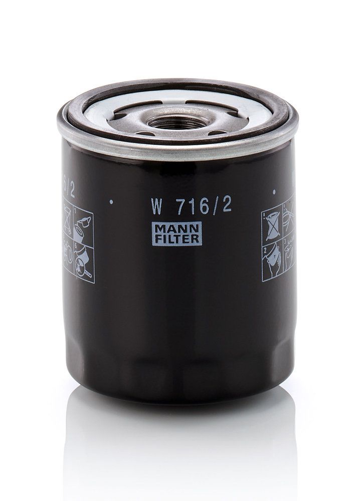 MANN-FILTER W 716/2 - Ölfilter