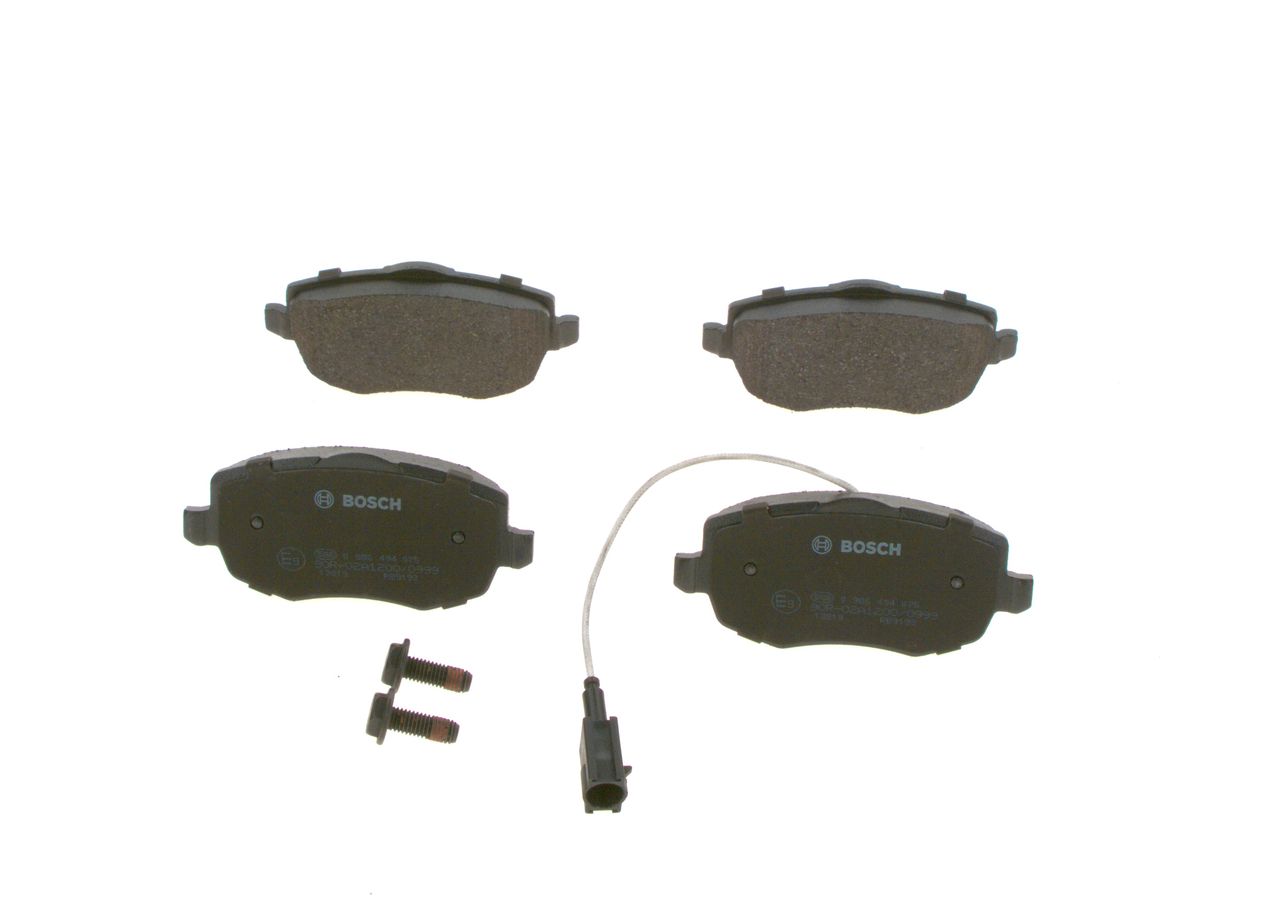 BOSCH 0 986 494 075 - Bremsbelagsatz, Scheibenbremse