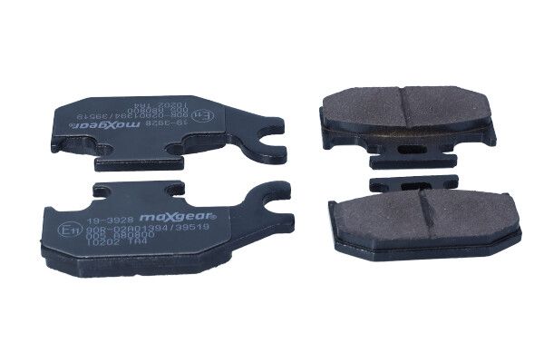 MAXGEAR 19-3928 - Bremsbelagsatz, Scheibenbremse