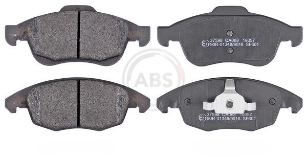 A.B.S. 37598 - Bremsbelagsatz, Scheibenbremse