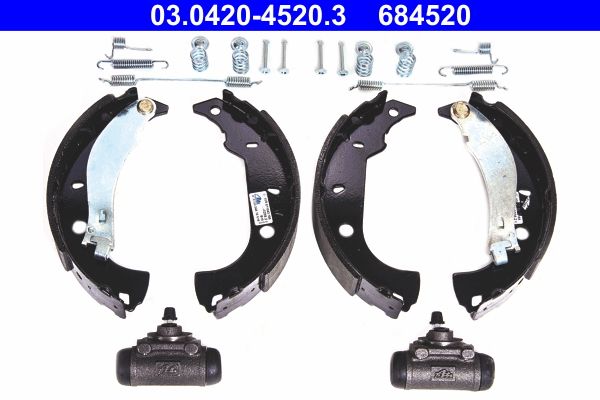 ATE 03.0420-4520.3 - Bremsbackensatz