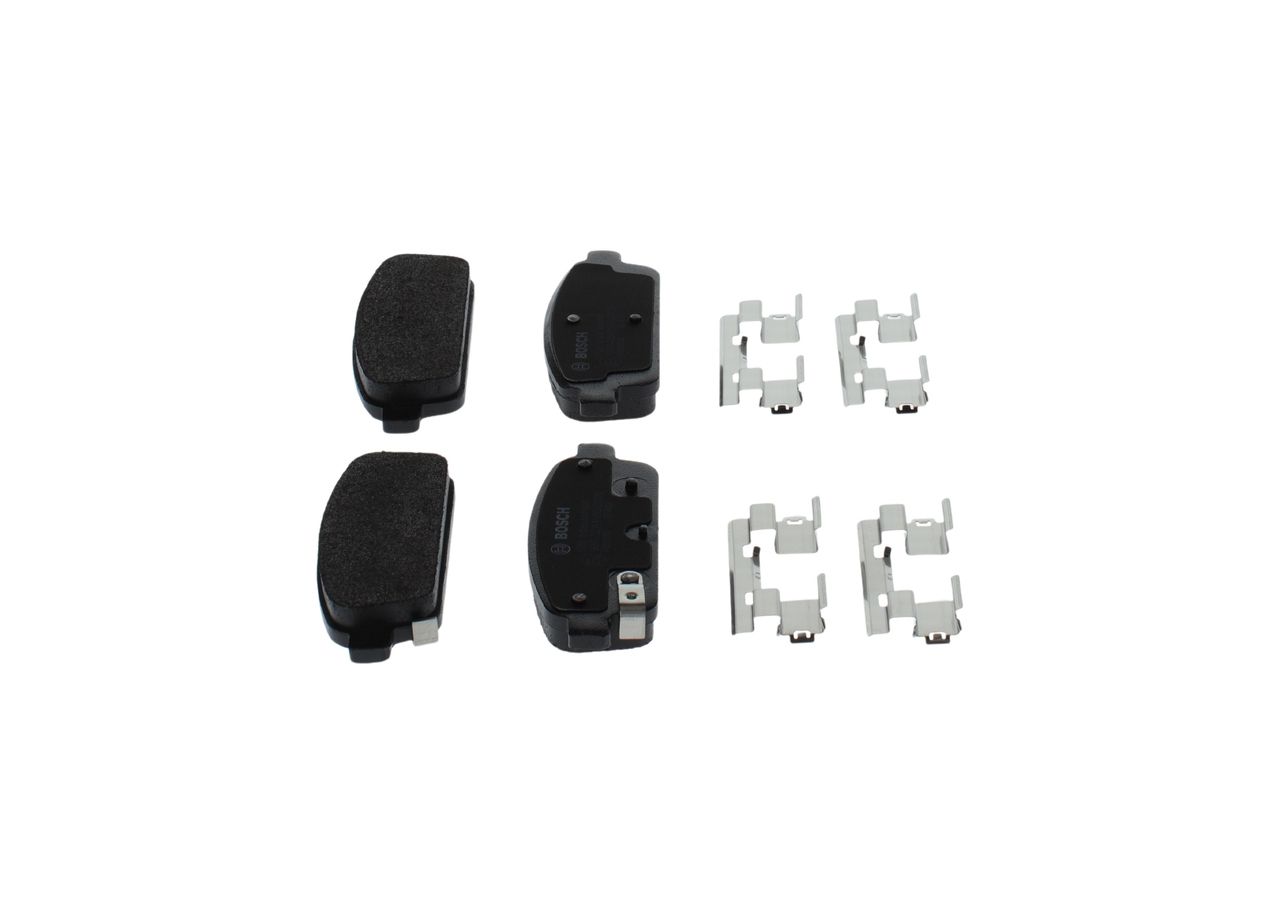 BOSCH 0 986 494 666 - Bremsbelagsatz, Scheibenbremse
