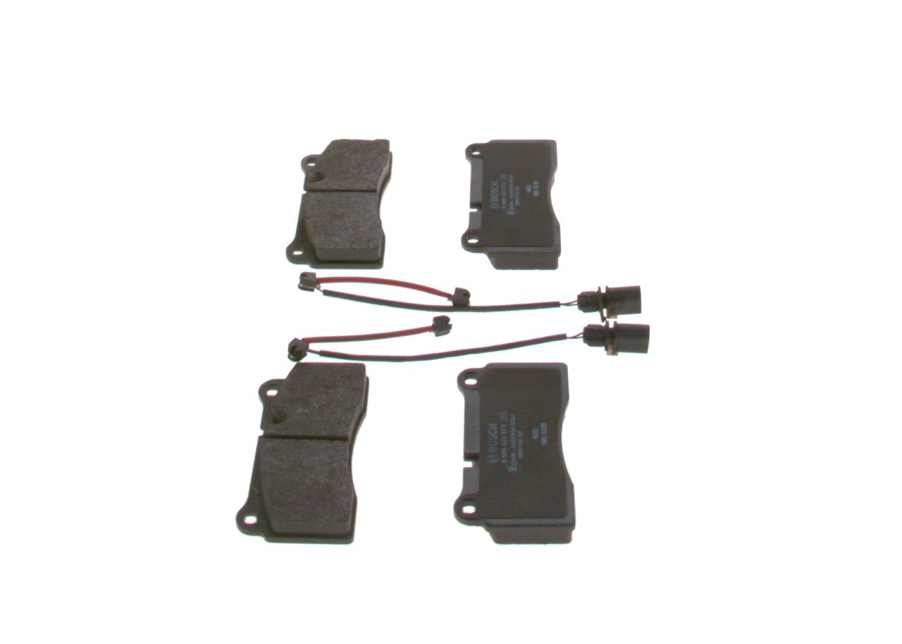 BOSCH 0 986 424 873 - Bremsbelagsatz, Scheibenbremse